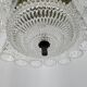 Murano glass chandelier with 14 tubular pendants