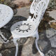 Cast iron garden furniture