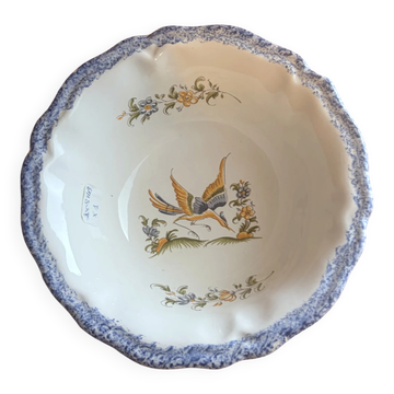 Coupelle vide poche de la faïencerie de France modèle Moustier 2008149