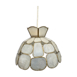 Mother-of-pearl and brass suspension