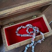 Boîte syrienne en marqueterie et nacre.