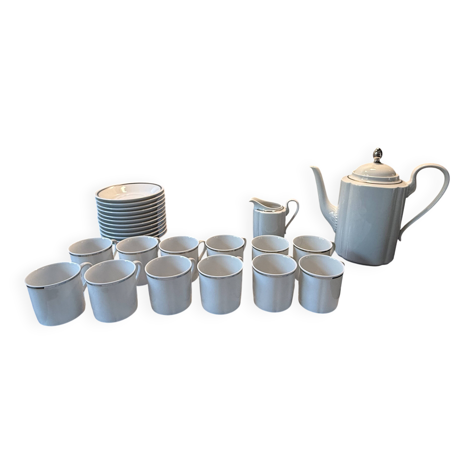 Scherzer Bavaria Vintage – 26-piece coffee set – Porcelain Germany