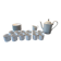 Scherzer Bavaria Vintage – 26-piece coffee set – Porcelain Germany