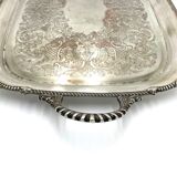 English silver plated tray