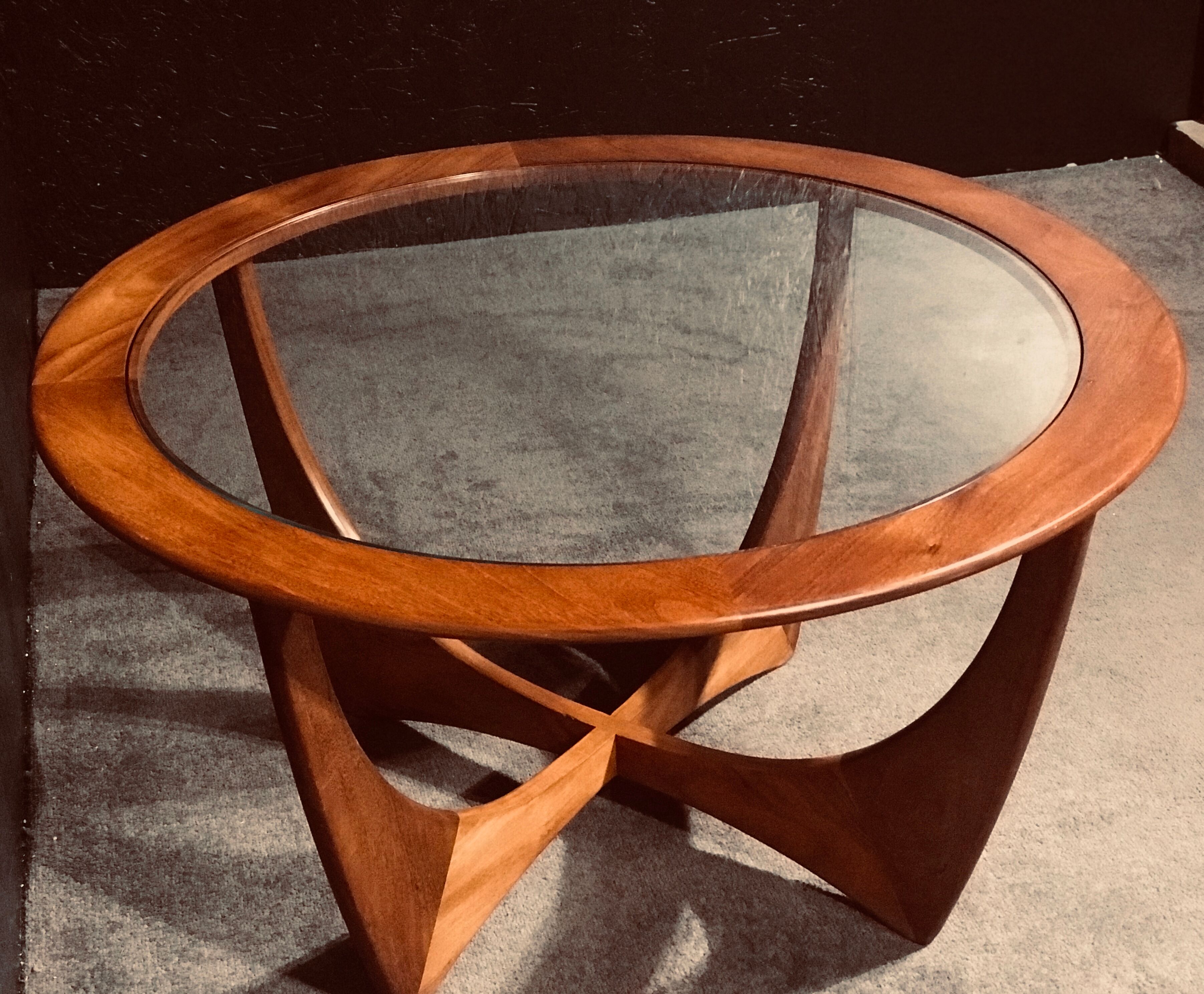 Teak G-Plan round table, designed by Victor Wilkins