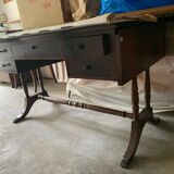 Bureau bois cuire