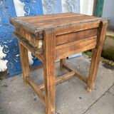 Oak and zinc block