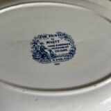 The Hunter Myott Blue Oval Dish