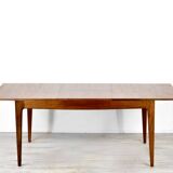 Midcentury Extending Table In Afromosia By A. Younger.