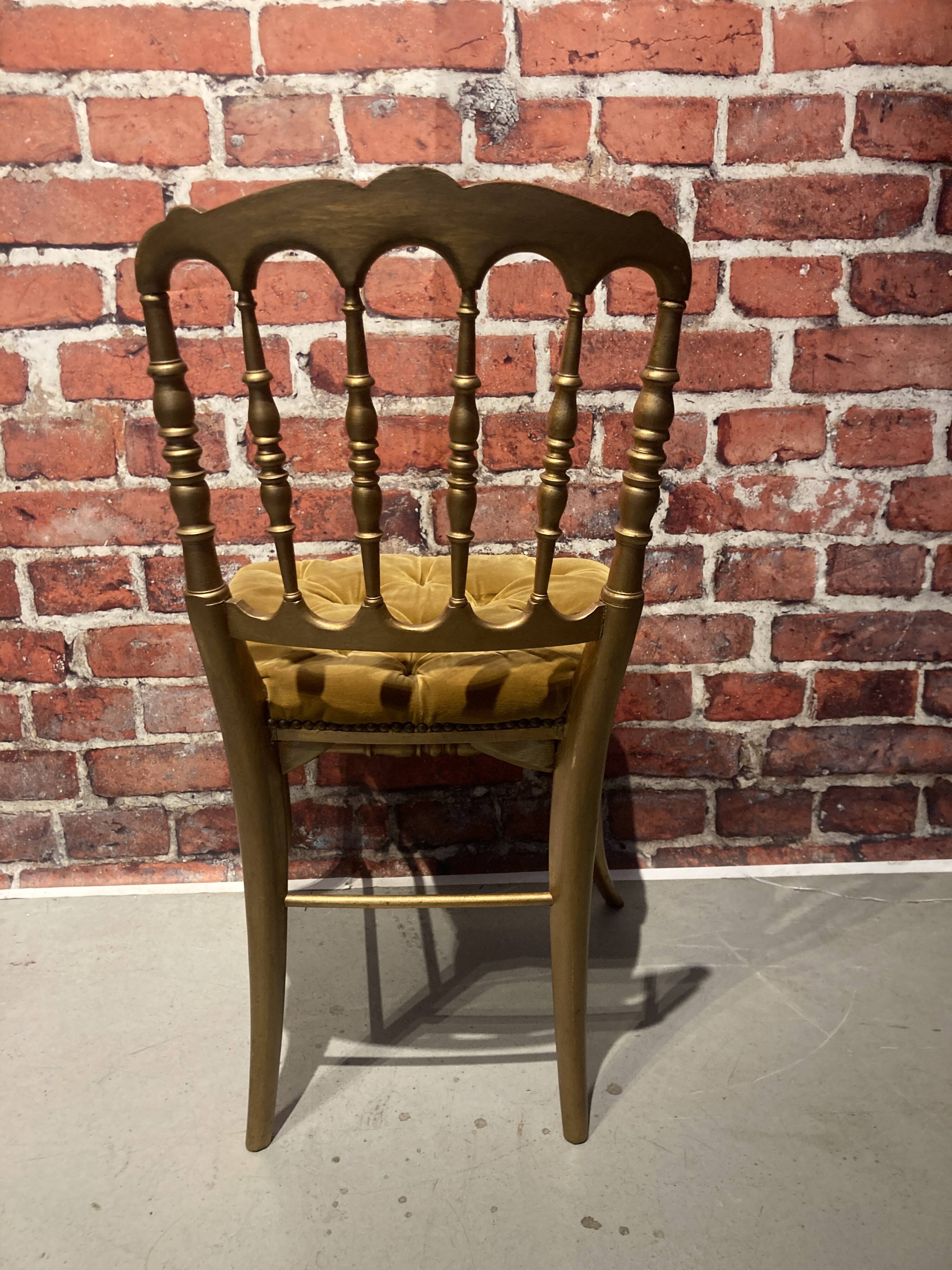 Pair of empire style chairs