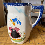 Ear bowls and pitcher