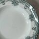 Set of 9 deep plates, ironstone Narcisses Onnaing