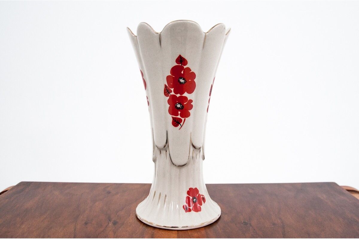 Porcelainv vase , Chodzież, 1970