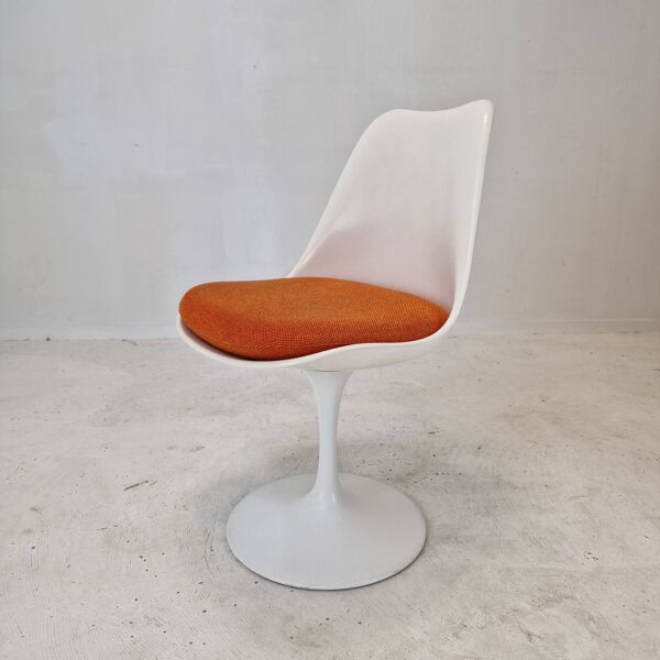 Table de Salle à Manger Knoll en Marbre avec 5 chaises par Eero Saarinen, 1960s
