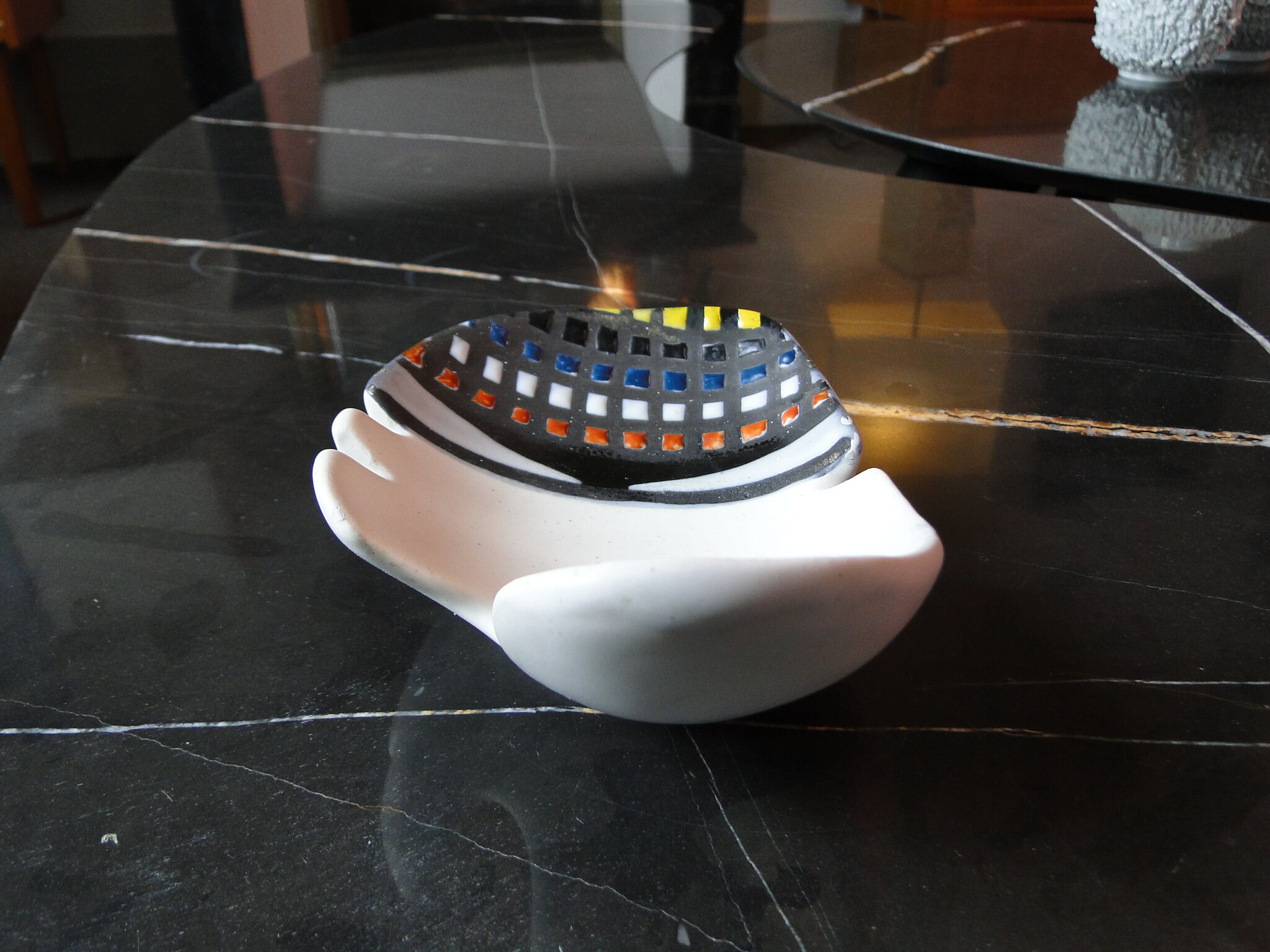 Roger Capron ceramic ashtray 1950s