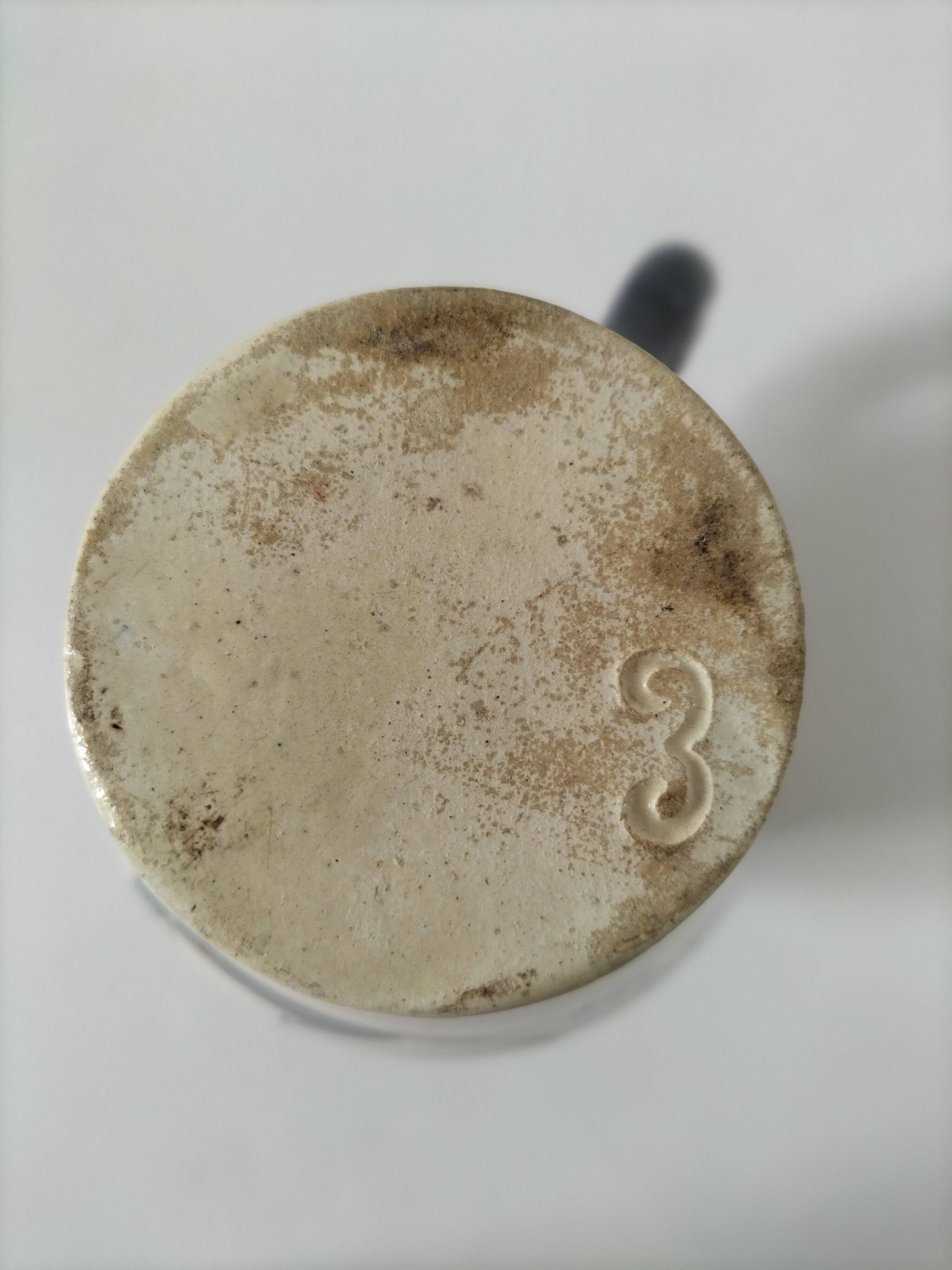 Breton pitcher Henriot Quimper Breton decoration no. 139 circa 1925-1935