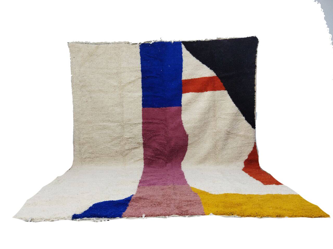 Handmade moroccan berber rug 348 x 260 cm