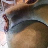 Armchair bergère style Louis Philippe