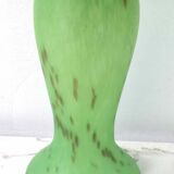Lampe champignon art déco pâte de verre