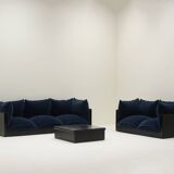 “Down” sofa set by Carlo Bartoli for Rossi di Albizzate, 1970s Italy.