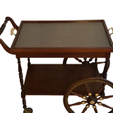 Former service with large wooden wheels