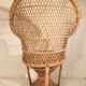 Fauteuil "Emmanuelle" en rotin pour enfant