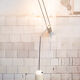 Lampadaire halogène articulée Italie 70s