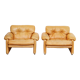 Couple Coronado Lounge Chair by Tobia & Afra Scarpa for B & B Italy