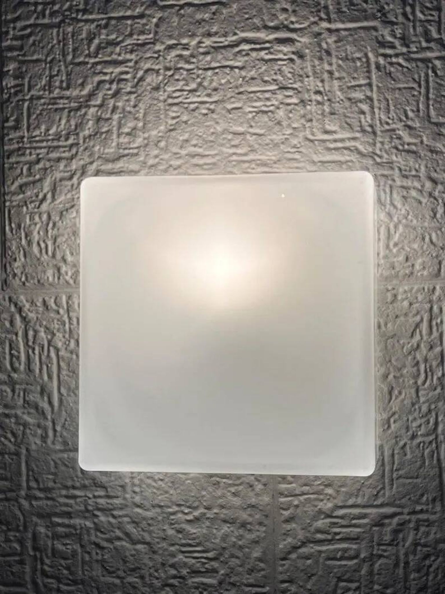 Lampe murale ou plafonnier midcentury, flushmount, années 1970