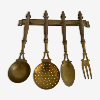 Brass decoration kitchen utensils