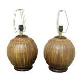 Paire de lampes vintage