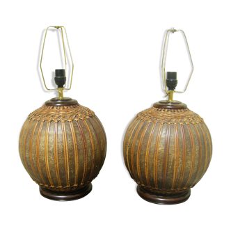 Pair of vintage lamps