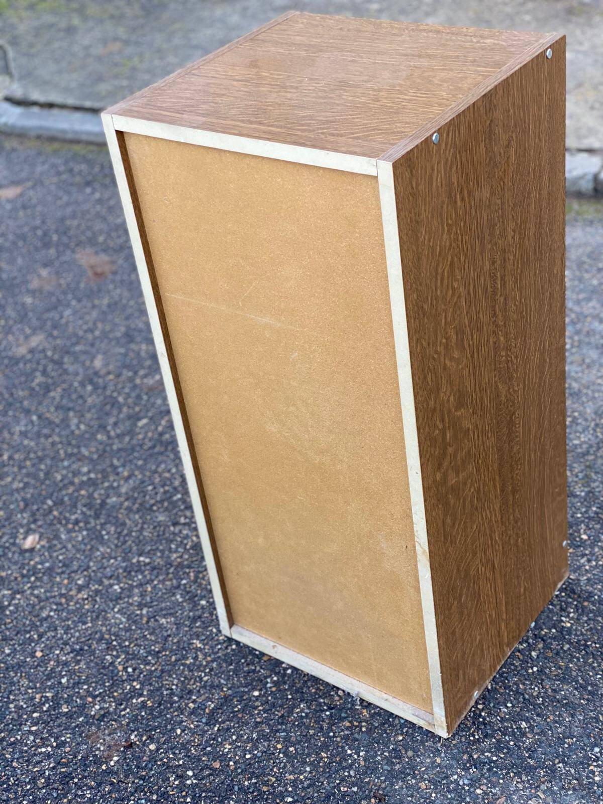 90cm wooden curtain or sliding shutter cabinet
