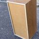 90cm wooden curtain or sliding shutter cabinet