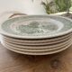 Lot de 6 assiettes vintage