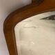 Bevelled mirror frame wooden art deco fruit basket 89x85cm