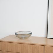 Bol en verre, design danois, années 1960, fabriqué par Holmegaard