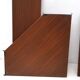 Corner wall shelf Tomado in teak wood