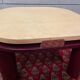 Coffee table end of sofa travertine design Roche Bobois