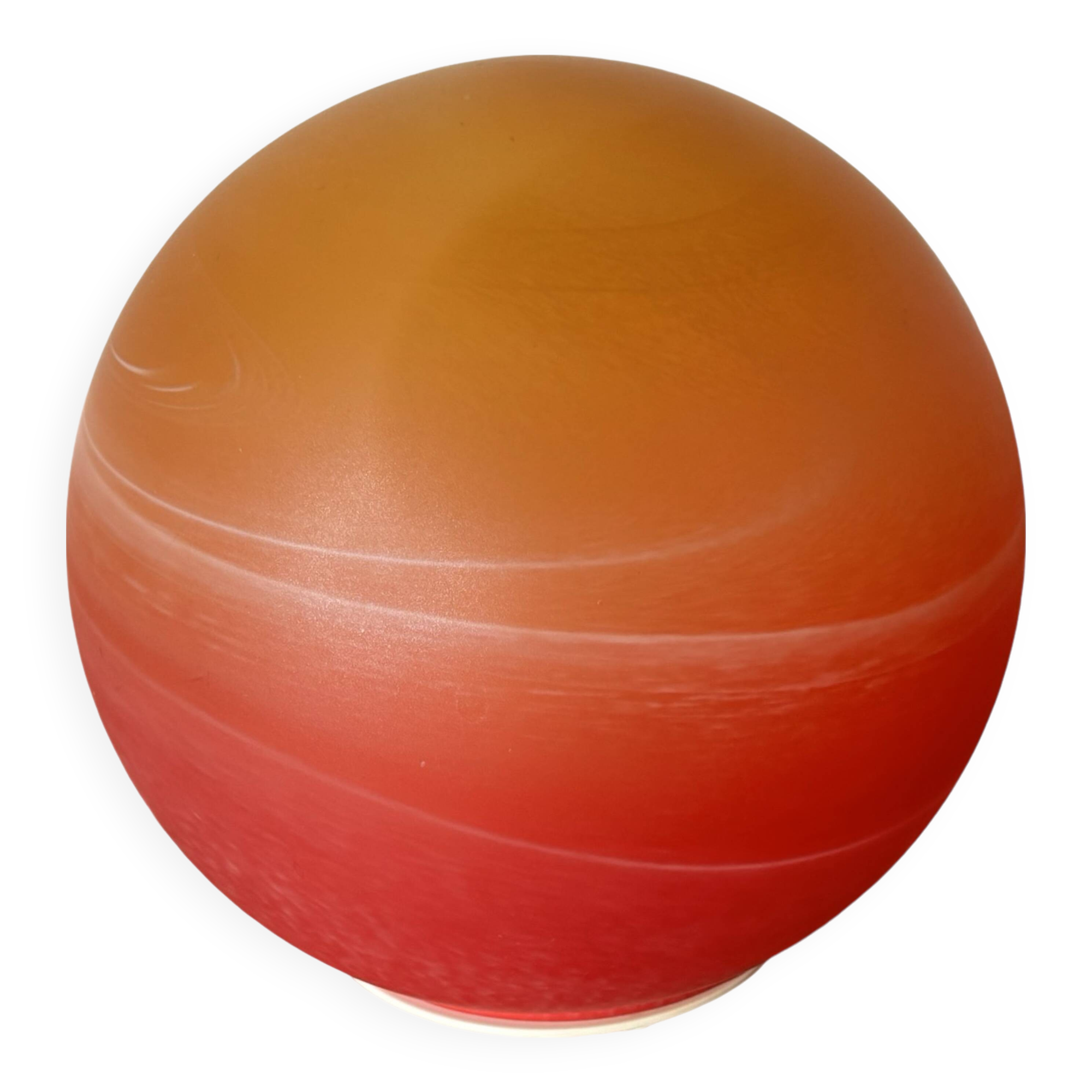 Vintage Saturn table lamp 70s WOFI, space age floor