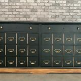 Buffet bas style apothicaire