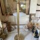 Italian lamp in brass and opaline sliding arm 67cm