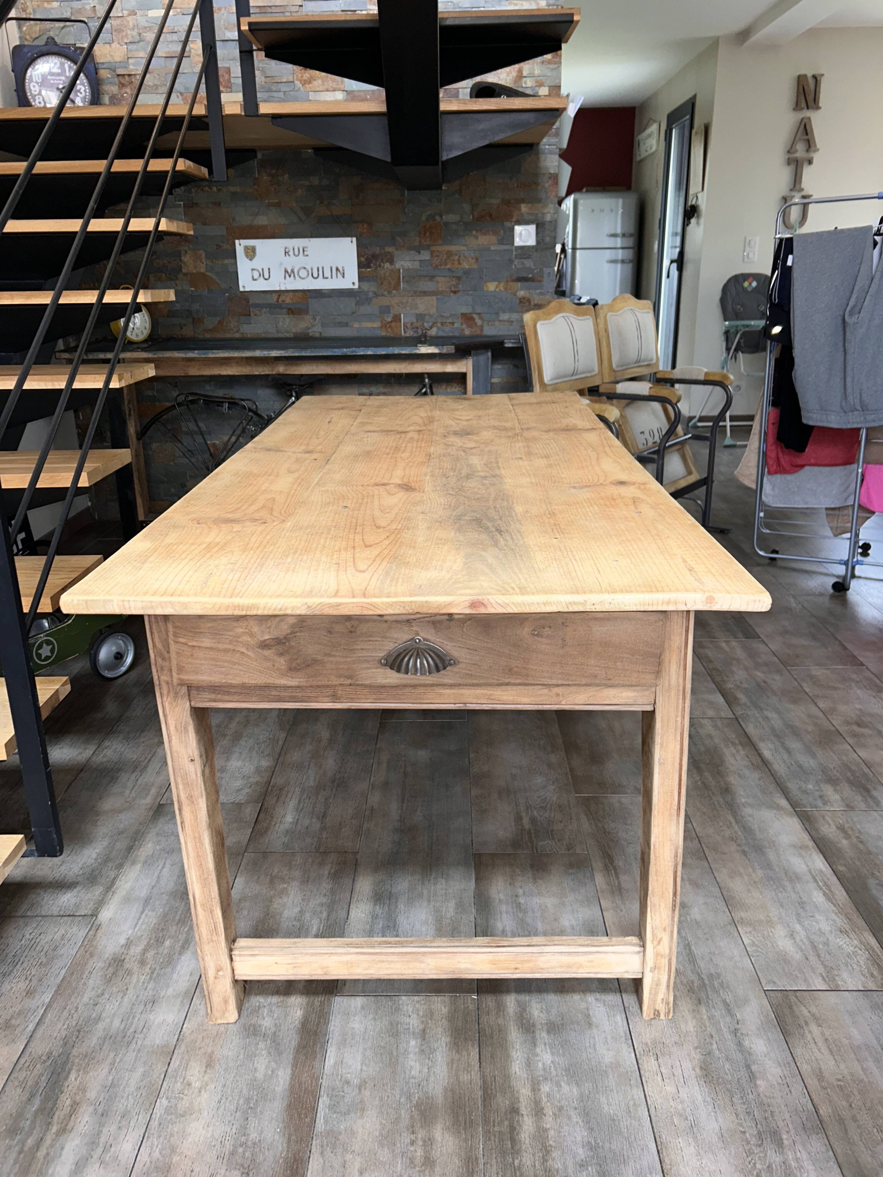 Renovated farmhouse table