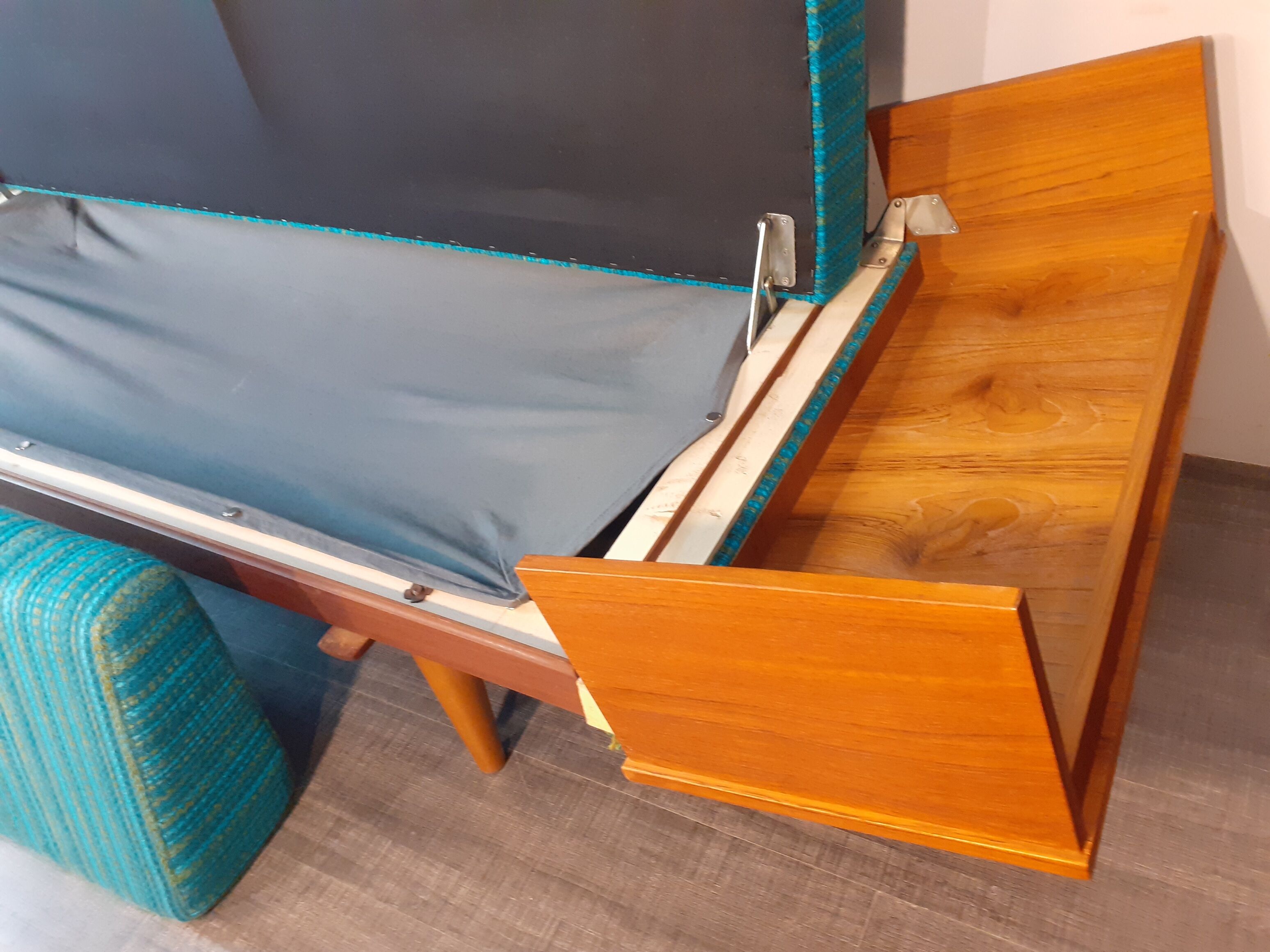 Sofa Daybed "Svanette" design Ingmar Relling by Ekornes, Norway 1960s