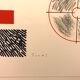 Original lithograph with signed embossing Kumi Sugai, S (3), 1990