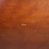 Beech sleigh bed