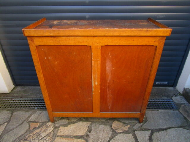 Meuble d'atelier/métier ancien en bois