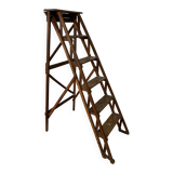 Vintage wooden stepladder