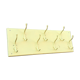 Industrial wall coat holder