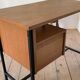 Bureau moderniste en chêne vintage